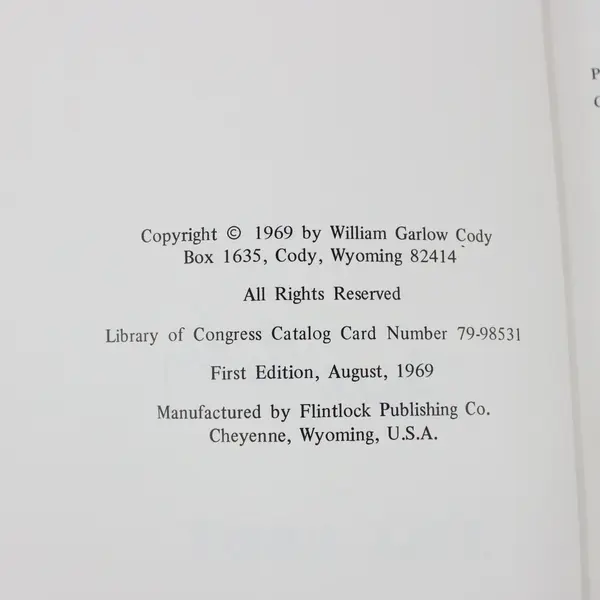 Buffalo Bill The Boy Who Made The Man Bill Cody 1969 1st Edition Paperback