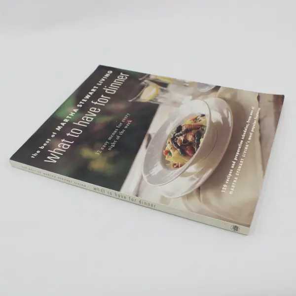 Martha Stewart Living What to Have for Dinner Cookbook 129 Recipes