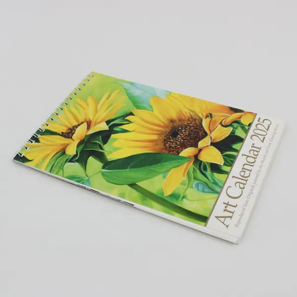 MFPA Canada 2025 Art Calendar Mouth & Foot Painting Artists Spiral Bound