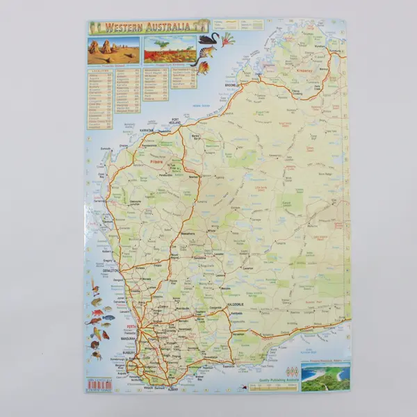 Australian Pubs 2011  Calendar Steve Parish Birdsville Hotel w/ Laminated Map