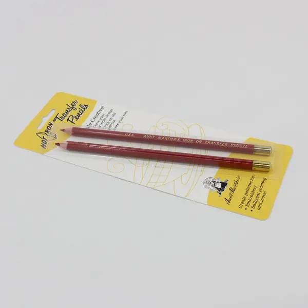 Aunt Martha's Hot Iron Transfer Pencils TP1 2 Pack New