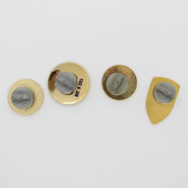 Lot of 4 Unbranded U.S. Enamel Lapel Pins Coast Guard Marines Navy Airborne
