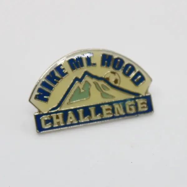 Lot of 3 Nike Mt. Hood Challenge Pins Blue Yellow White