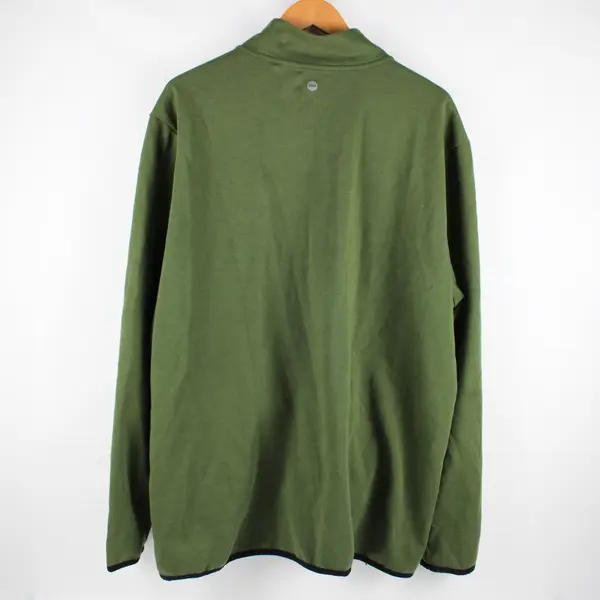 DIP Men's Olive Green Zip-Up Jacket XXL