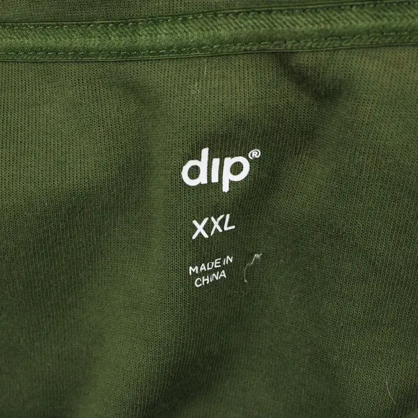 DIP Men's Olive Green Zip-Up Jacket XXL