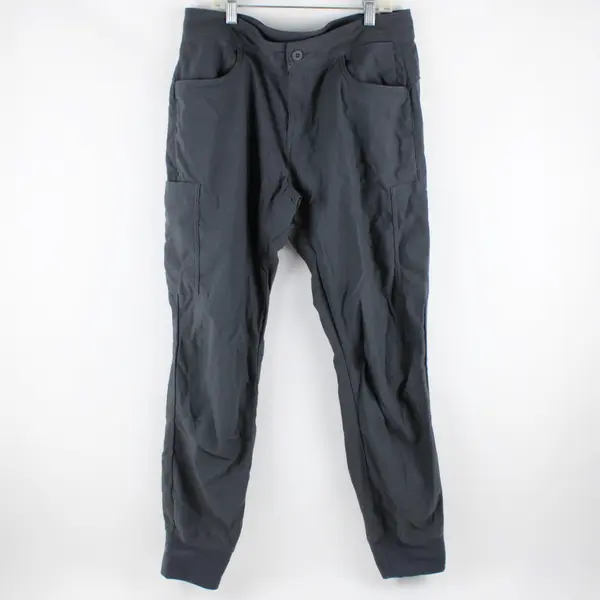 prAna Women's Cargo Pants Dark Gray Standard Fit Size 8