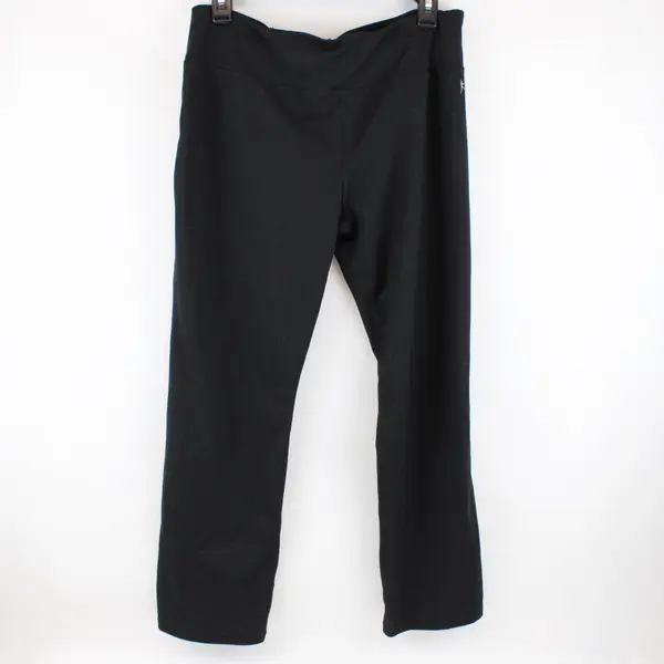 Danskin Now Women's Petite Large Black Slim Fit Yoga Workout Pants