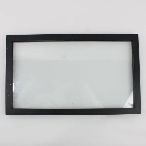 Lot of 3 Black MDF Wall Hanging Picture Frames 8x14 Inches FLAWED