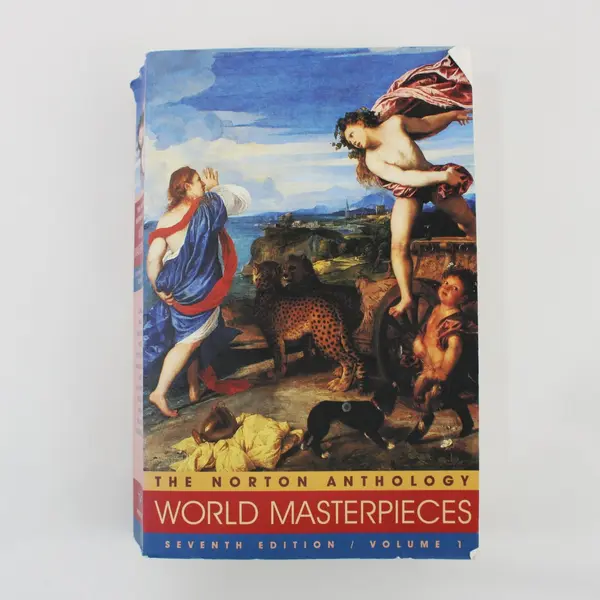 Norton Anthology of World Masterpieces 7th Ed Vol 1 1999 Sarah N Lawall FLAWED