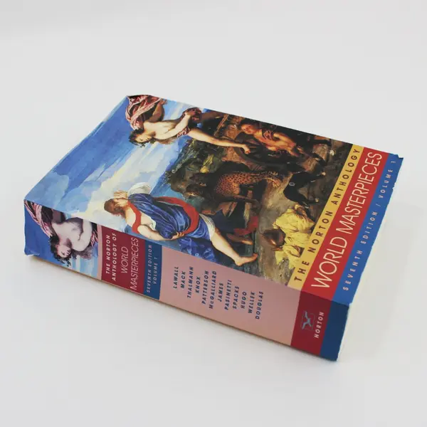 Norton Anthology of World Masterpieces 7th Ed Vol 1 1999 Sarah N Lawall FLAWED