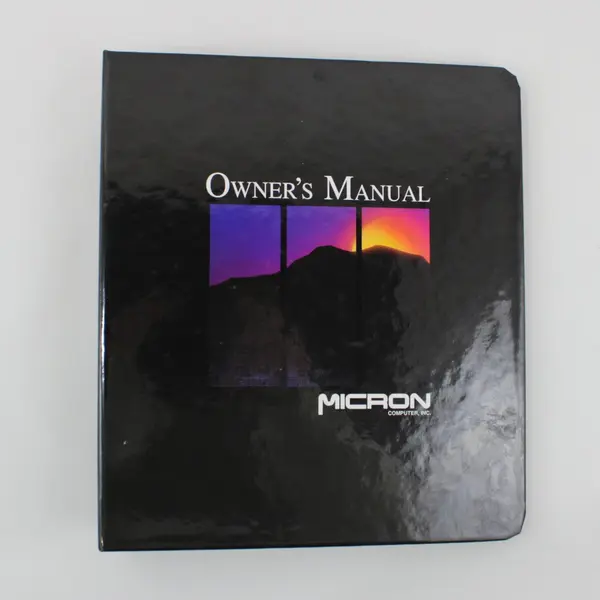 Micron P90 PCI PowerStation Computer Owner's Manual