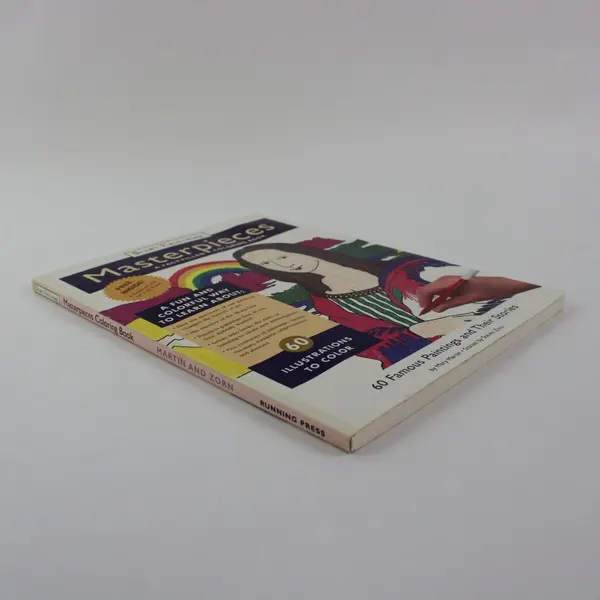 Start Exploring Masterpieces Coloring Book 1990 Unused Art Activity Book