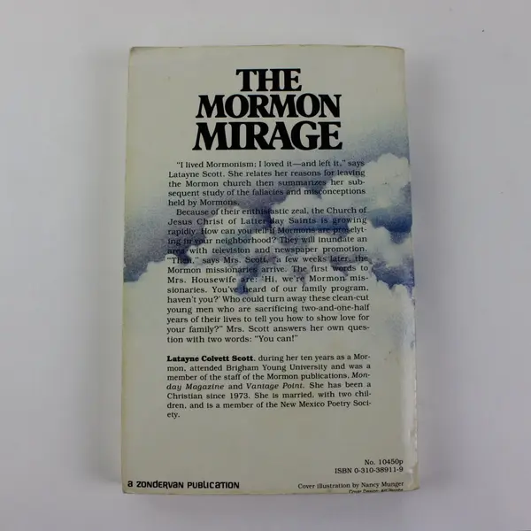 The Mormon Mirage Latayne Colvett Scott 1982 Paperback Book