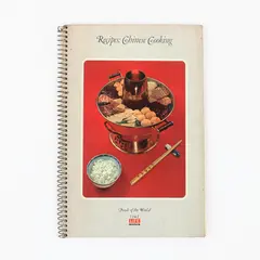 Time-Life Books Recipes The Cooking of China Vintage 1968 Spiral-Bound PB
