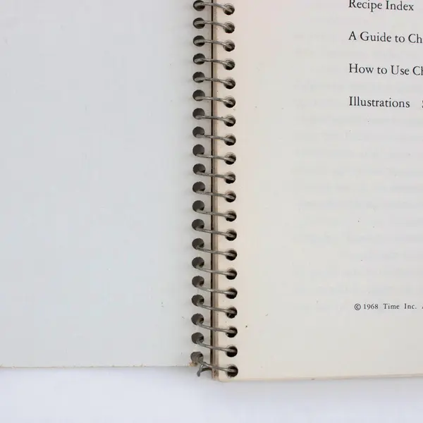 Time-Life Books Recipes The Cooking of China Vintage 1968 Spiral-Bound PB