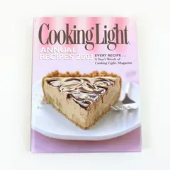 Cooking Light Annual Recipes 2003 Oxmoor House Hardcover Cookbook Dust Jacket