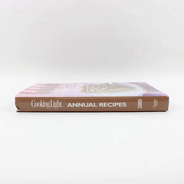 Cooking Light Annual Recipes 2003 Oxmoor House Hardcover Cookbook Dust Jacket