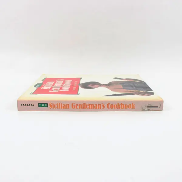 Vintage The Sicilian Gentleman's Cookbook by Don Baratta 1988 Paperback Edition