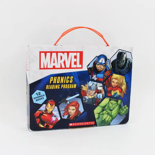 Marvel Phonics Reading Program 12-Book Set Scholastic 2018