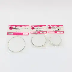 Lot of 3 Packs Mangelsen's Craft Mirrors 2, 2.5 & 3 Inch New
