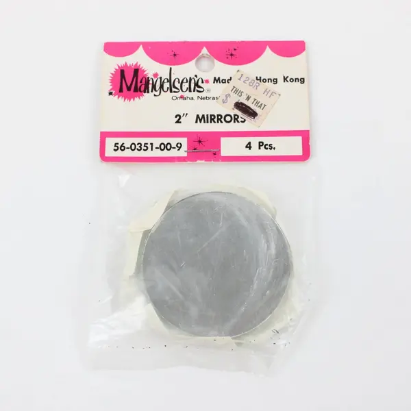 Lot of 3 Packs Mangelsen's Craft Mirrors 2, 2.5 & 3 Inch New