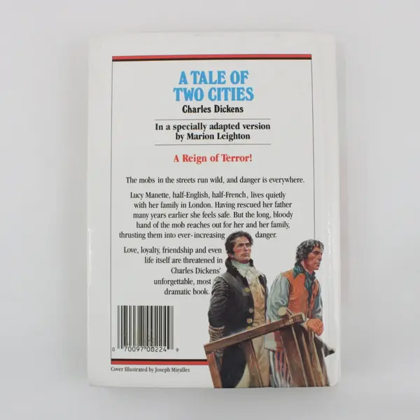 A Tale of Two Cities Hardcover Book, Charles Dickens 1992 