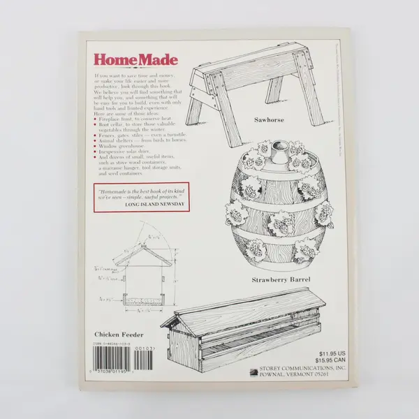 Home Made 101 Easy-to-Make Things 1977 Paperback Ken Braren Roger Griffith