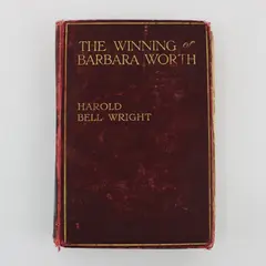 The Winning of Barbara Worth Harold Bell Wright 1911 Cloth HC Antique Copy 