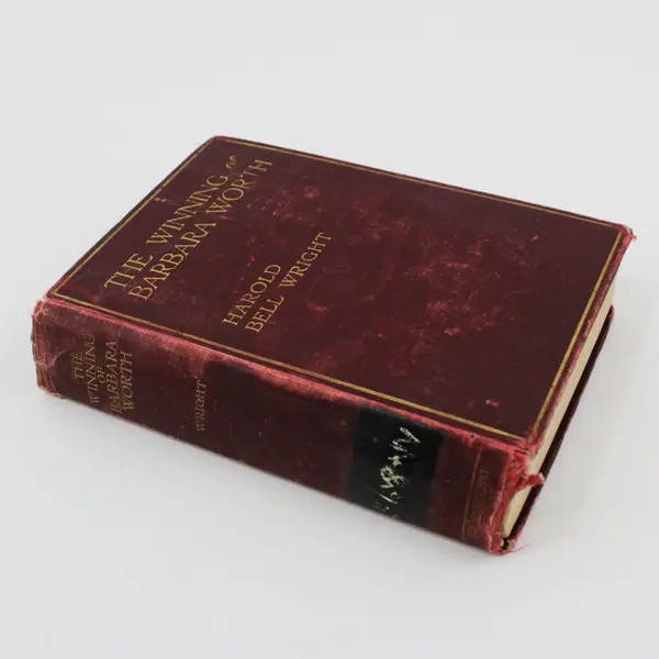 The Winning of Barbara Worth Harold Bell Wright 1911 Cloth HC Antique Copy 