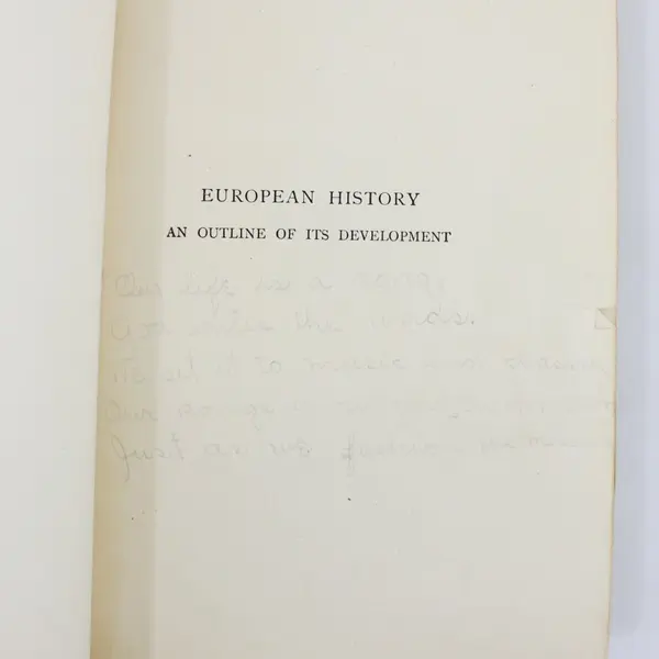European History An Outline of Its Development George B Adams 1903 Antique HC