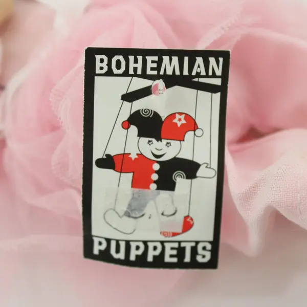 Bohemian Puppets Vintage Czech-Made String-Operated Ballerina Marionette Doll