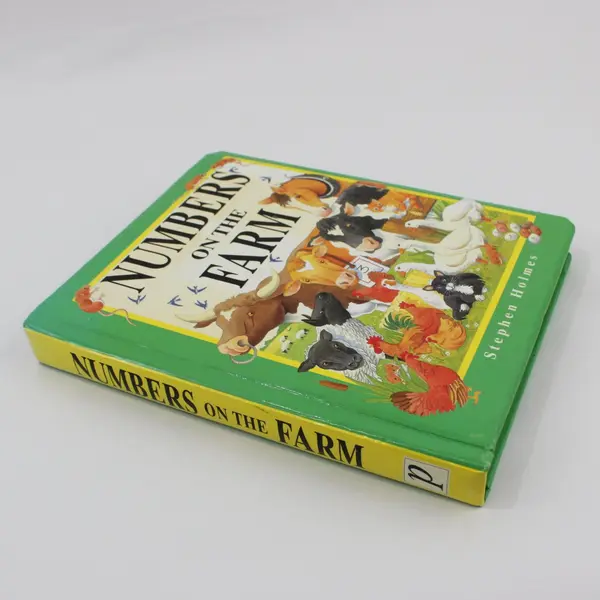 Numbers on the Farm Children's Board Book Educational Counting 2006