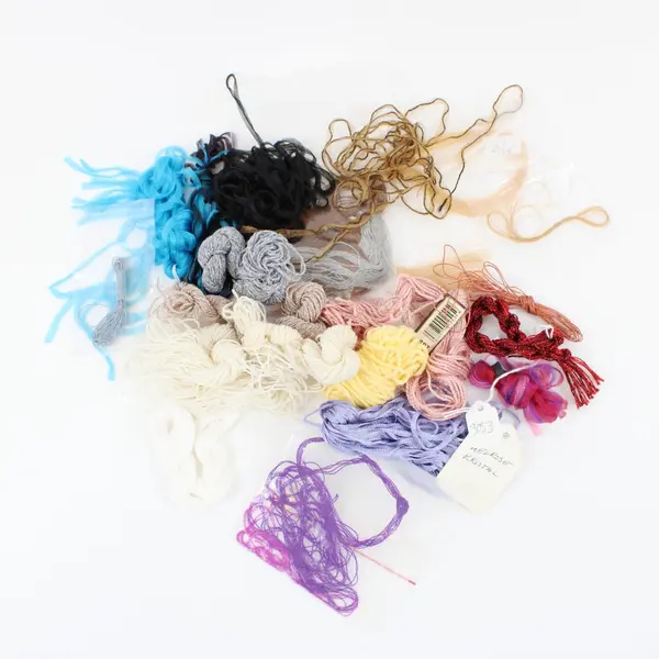 Assorted Textile Cords Laces Decorative Trims Craft Sewing Supply Bag