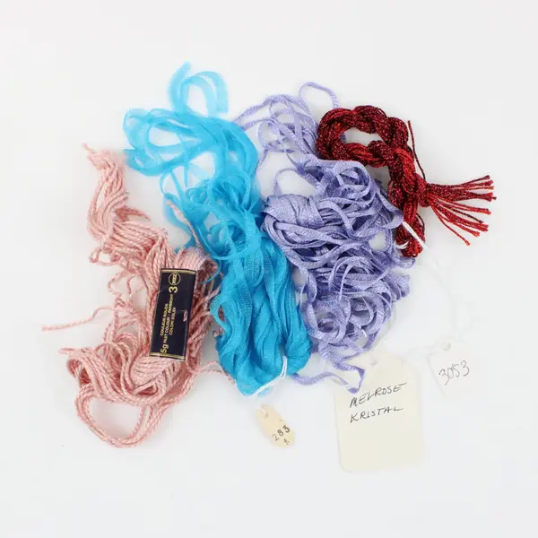 Assorted Textile Cords Laces Decorative Trims Craft Sewing Supply Bag
