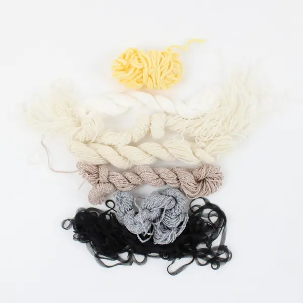 Assorted Textile Cords Laces Decorative Trims Craft Sewing Supply Bag