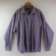 Pronto Uomo Men's 3X Lavender Purple Plaid Button-Up Shirt