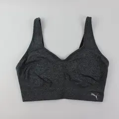 Puma Women's Gray Sports Bra Size XL Activewear