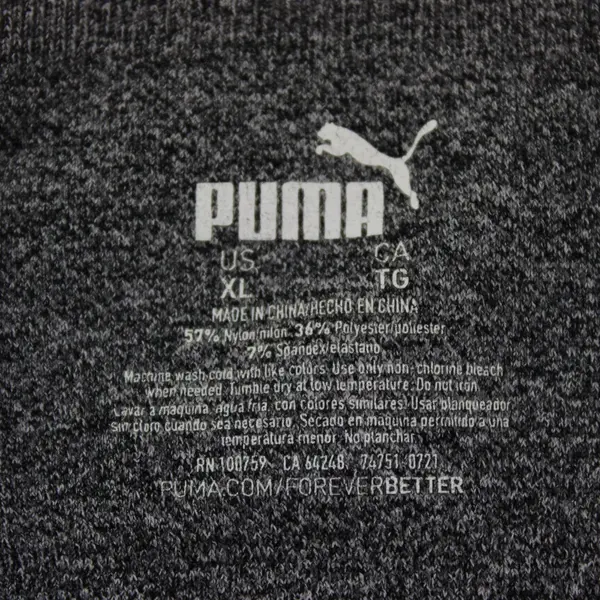 Puma Women's Gray Sports Bra Size XL Activewear