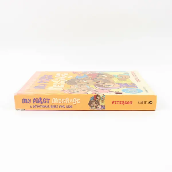 My First Message Devotional Bible Kids Eugene H. Peterson NavPress Hardcover 4-8