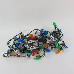 Lot of Assorted Outdoor String Lights with Clips 