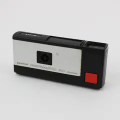 Kodak Pocket Instamatic 20 110 Film Camera Black Silver Red Untested