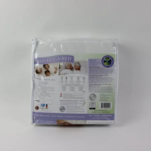 Protect-A-Bed Premium Mattress Protector Full Double New Open Box