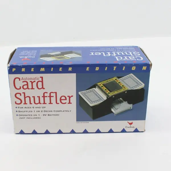 Cardinal Premier Edition Automatic Card Shuffler No. 375 1-2 Decks Used