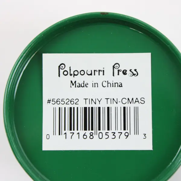 Potpourri Press #565262 Set of 4 Santa Christmas Tins