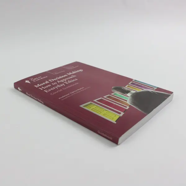 The Great Courses Moral Decision Making 12-Disc CD Set W/Course Guidebook 2014