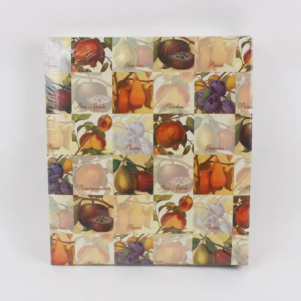WORLDUS AMAN 100 Magnetic Photo Album 100 Pages Fruit Cover New