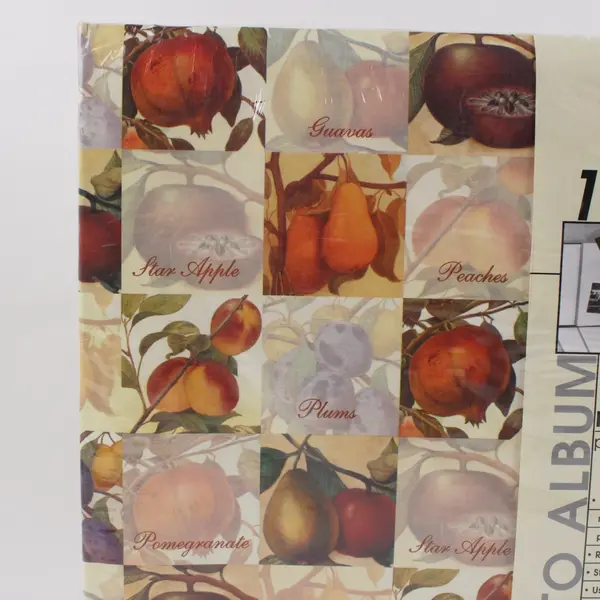 WORLDUS AMAN 100 Magnetic Photo Album 100 Pages Fruit Cover New
