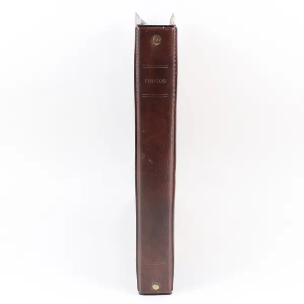 Brown Photo Album Memory Book, Holds 75 Photos