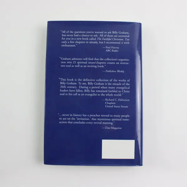 The Faithful Christian An Anthology of Billy Graham Book