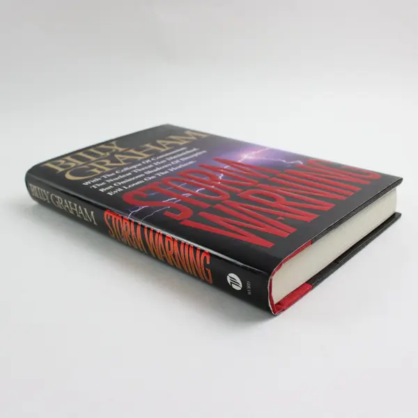 Storm Warning by Billy Graham Christian Nonfiction Book